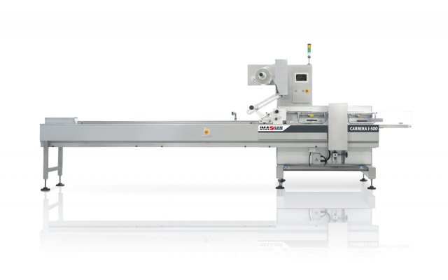 Ima Ilapak Carrera I 500 entry level flow wrapping packaging machine king of the class for bakery products