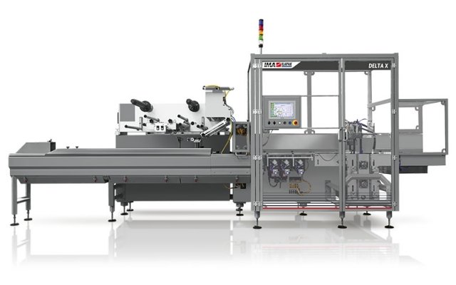 Ima Ilapak Delta X horizontal flow wrap packaging machine flow wrapper form fill and seal with for hermetic sealing