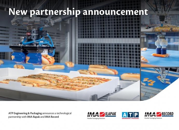 ATP Engineering & Packaging announces technology partnership with IMA Ilapak and IMA Record